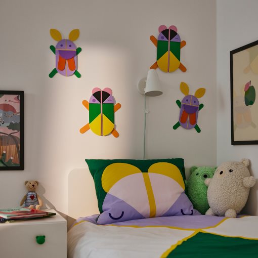 GREJSIMOJS, wall decoration, set of 2, 205.989.65