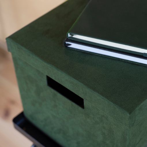 GJÄTTA, storage box with lid, 25x35x20 cm, 205.996.77