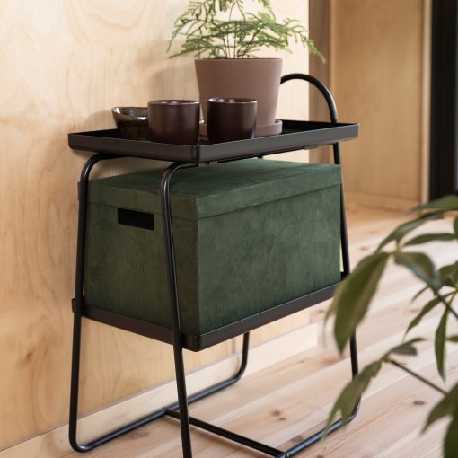 GJÄTTA, storage box with lid, 25x35x20 cm, 205.996.77