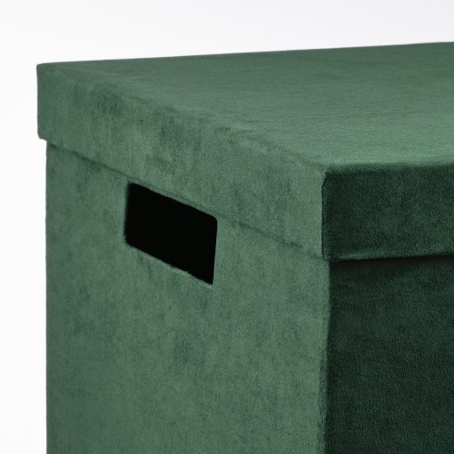 GJÄTTA, storage box with lid, 25x35x20 cm, 205.996.77