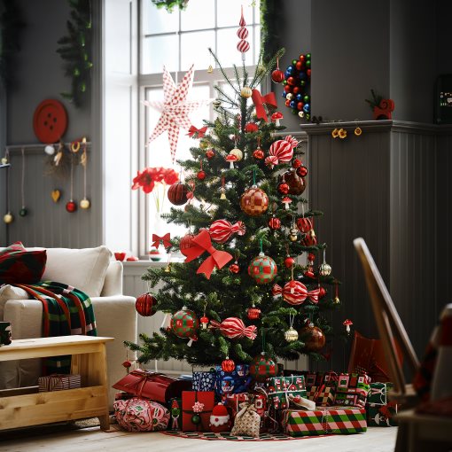 VINTERFINT, artificial Christmas tree in/outdoor, 210 cm, 206.065.26