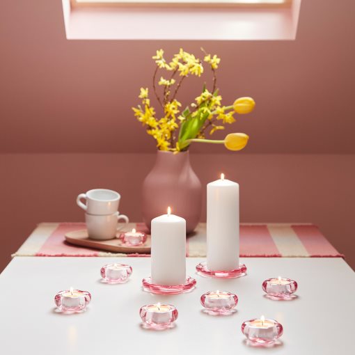 BLADFÅGEL, candle dish, 11 cm, 206.070.45