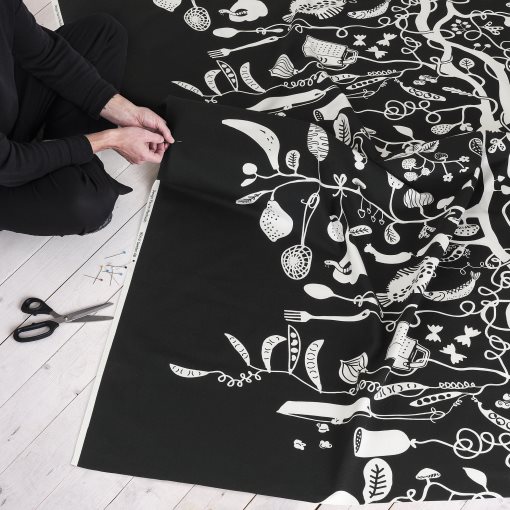 PIPDÅN, κομμένο ύφασμα, 150x300 cm, 206.081.44