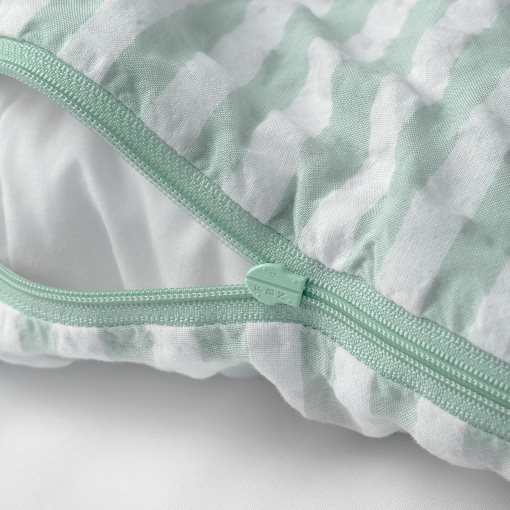 LEN, duvet cover 1 pillowcase for cot, 110x125/35x55 cm, 206.250.49