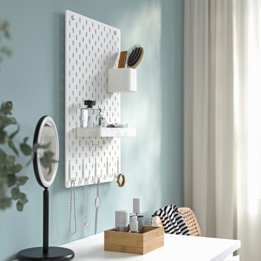 SKÅDIS, pegboard combination, 36x56 cm, 293.038.98