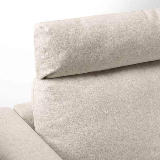 VIMLE, 3-seat sofa with chaise longue with headrest, 293.991.03