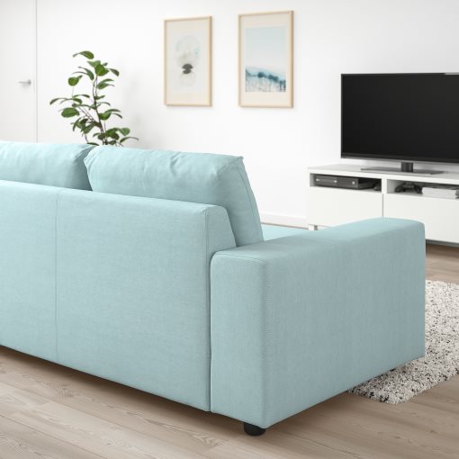 VIMLE, corner sofa, 4-seat with wide armrests, 294.017.90