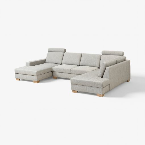 SÖRVALLEN, corner sofa 4-seat with chaise longue/left, 294.194.03