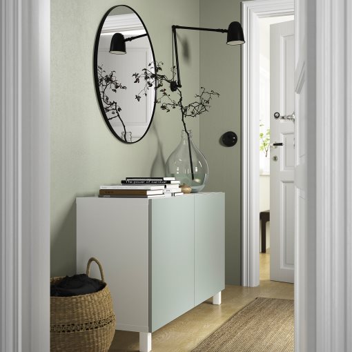 BESTÅ, storage combination with doors, 120x42x74 cm, 294.214.39