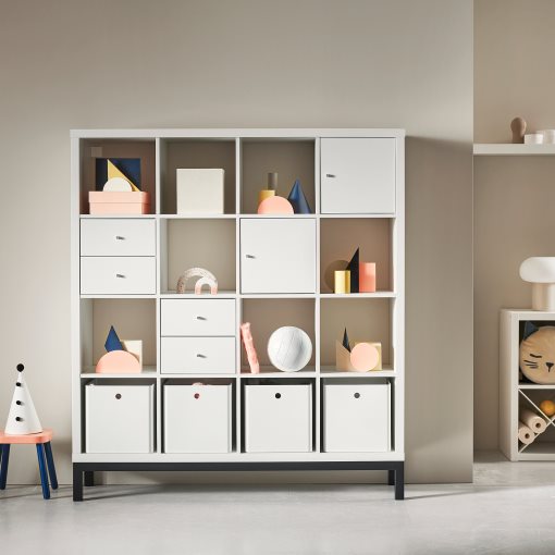 KALLAX, shelving unit with underframe, 147x164 cm, 294.427.19