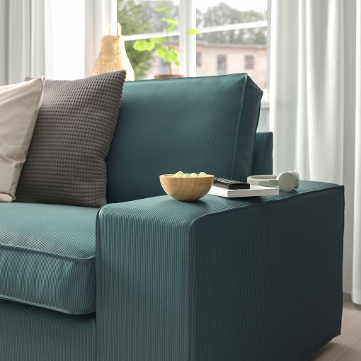 KIVIK, 4-seat sofa with chaise longue, 294.430.59