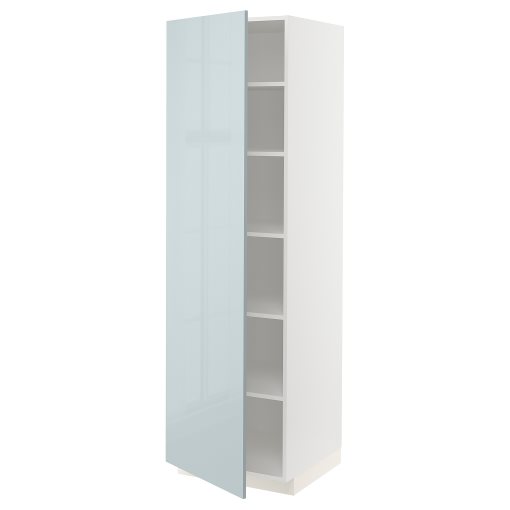 METOD, high cabinet with shelves, 60x60x200 cm, 294.796.80