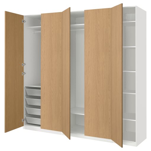 PAX/STORKLINTA, συνδυασμός ντουλάπας, 250x60x236 cm, 295.628.44