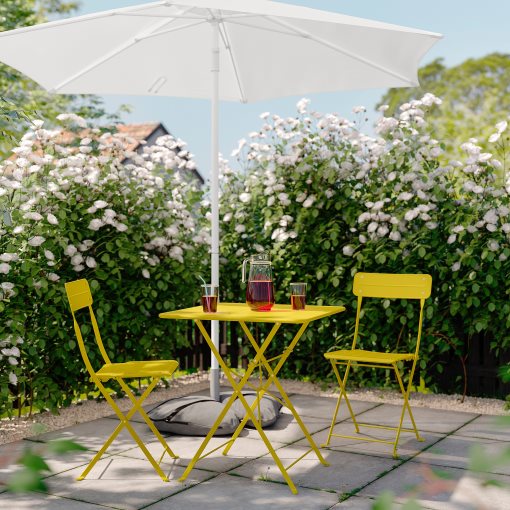 SUNDSÖ, table and 2 folding chairs/outdoor, 65x65 cm, 295.730.22