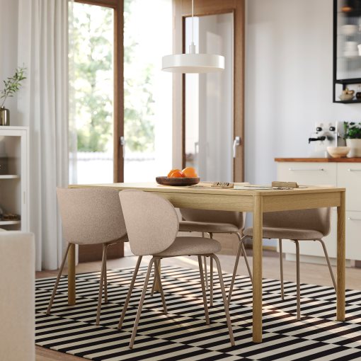 TONSTAD/KRYLBO, table and 4 chairs, 150x80 cm, 295.967.16