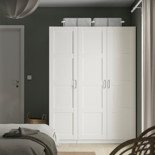 BERGSBO, door with hinges, 50x195 cm, 299.041.78