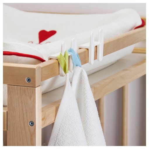 ÖNSKLIG, storage baskets changing table set of 4, 301.992.83