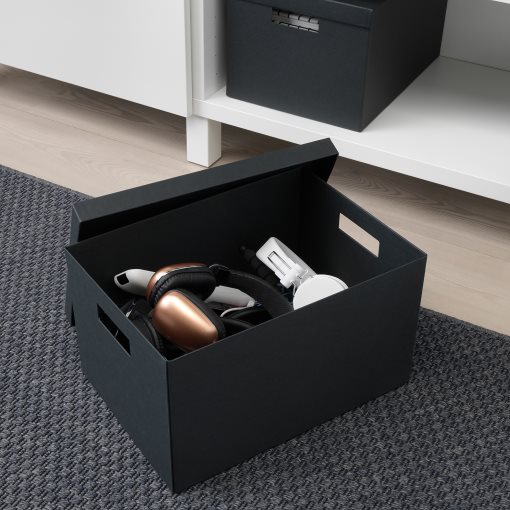 TJENA, κουτί αποθήκευσης με καπάκι, 303.954.77 - IKEA Κύπρος TJENA, κουτί αποθήκευσης με καπάκι, 303.954.77