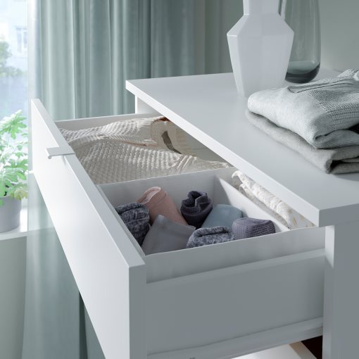 VIHALS, chest of 6 drawers, 70x47x125 cm, 304.832.47