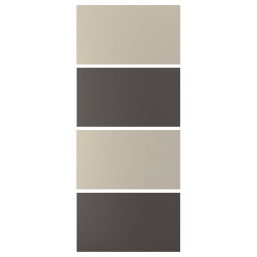 MEHAMN, 4 panels for sliding door frame, 100x236 cm, 305.109.05