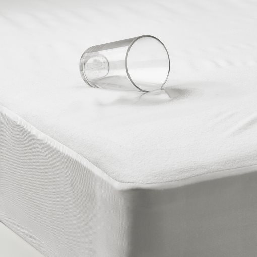 GRUSNARV, waterproof mattress protector, 90x200 cm, 305.221.35