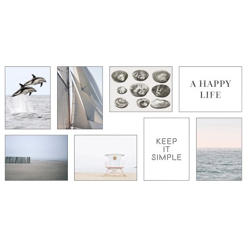 VÄXBO, art card/Keep life simple/8 pack, 13x18 cm, 305.332.28