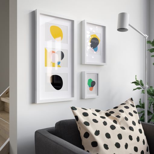 RODALM, frame for 3 pictures, 55x28 cm, 305.537.25