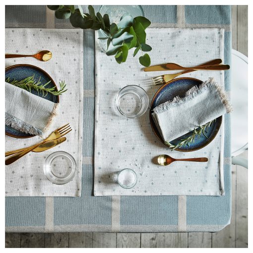 NISSÖGA, tablecloth, 145x240 cm, 305.550.36