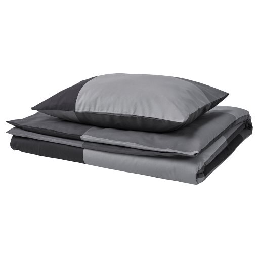 BRUNKRISSLA, duvet cover and pillowcase, 150x200/50x60 cm, 305.645.83