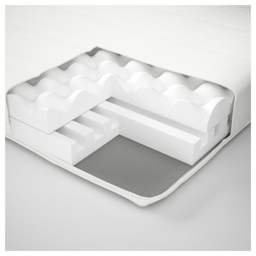 ÅFJÄLL, foam mattress/medium firm, 80x200 cm, 305.686.42