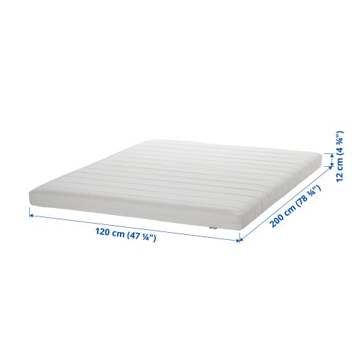 ÅFJÄLL, foam mattress/medium firm, 120x200 cm, 305.699.48