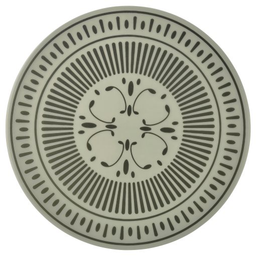 TUVIRIS, σουπλά με σχέδια πλαστικό, 37 cm, 305.708.43