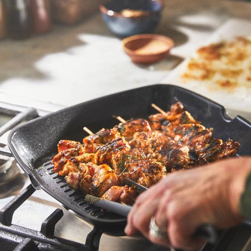 HEMLAGAD, τηγάνι γκριλ με αντικολλητική επένδυση, 28x28 cm, 305.809.03