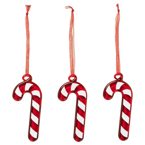 VINTERFINT, tree ornament set of 3, 8 cm, 306.046.35