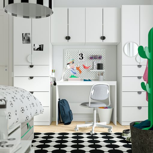 ALTARLIDEN, hook rack with storage, 306.187.36