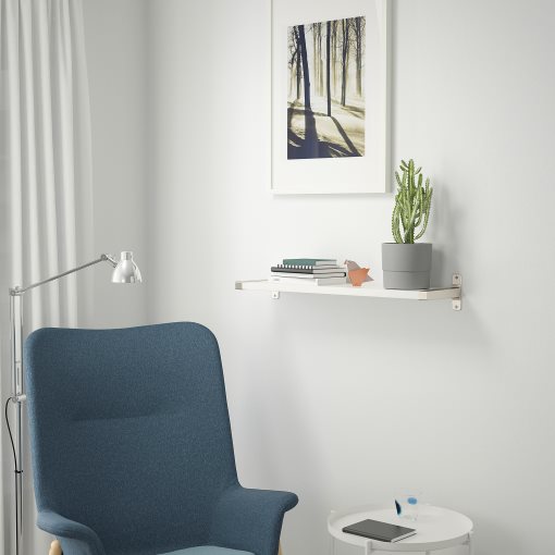 BERGSHULT/GRANHULT, wall shelf, 80x20 cm, 392.908.24