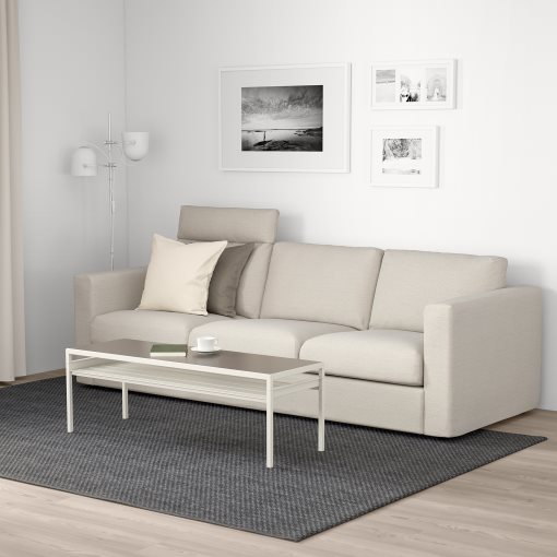 VIMLE, 3-seat sofa with headrest, 393.990.27