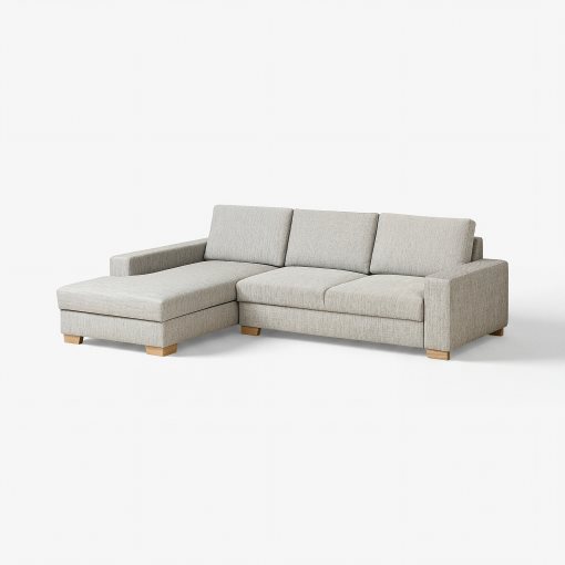 SÖRVALLEN, 3-seat sofa with chaise longue/left, 394.194.12