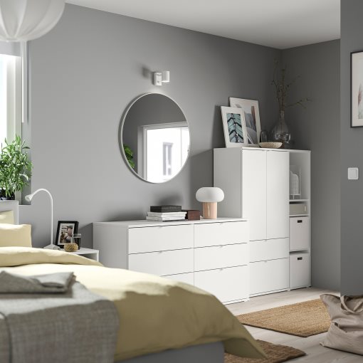 VIHALS, storage combination, 245x47x140 cm, 394.421.77