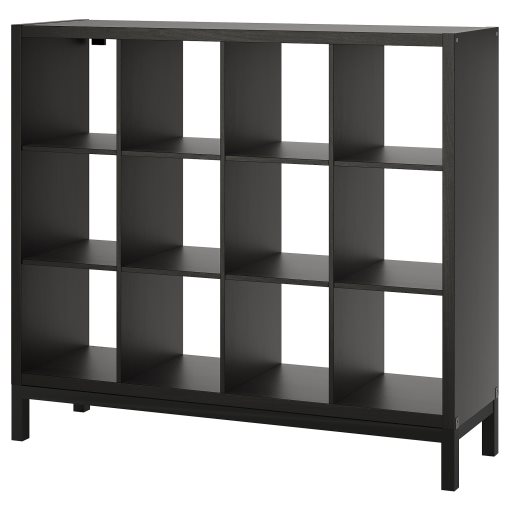 KALLAX, shelving unit with underframe, 147x129 cm, 394.426.91