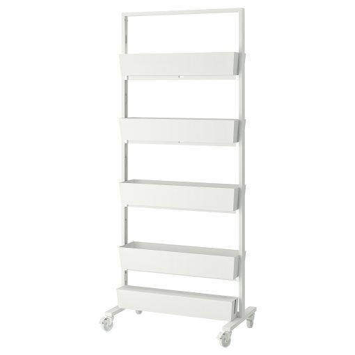 MITTZON, frame with castors/cable box, 85x205 cm, 395.146.78