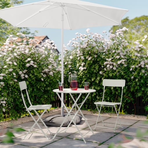 SUNDSÖ, table and 2 folding chairs/outdoor, 65 cm, 395.730.26