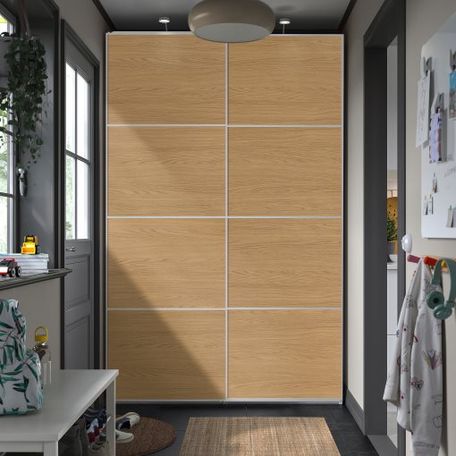 PAX, ντουλάπα με συρόμενες πόρτες, 150x43x236 cm, 396.088.32