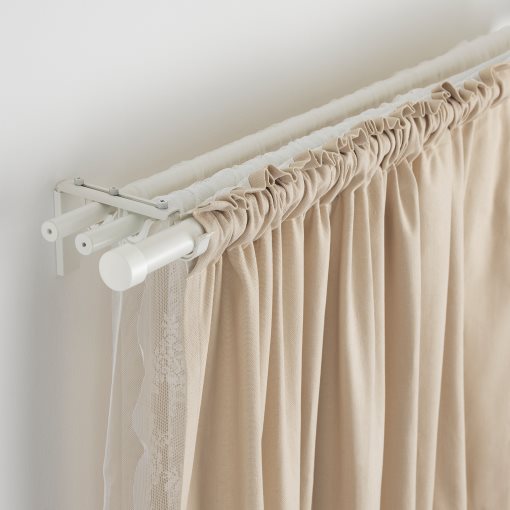 RÄCKA, curtain rod, 210-385 cm, 402.171.49