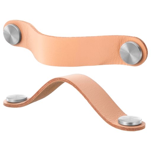 ÖSTERNÄS, δερμάτινο χερούλι, 2 τεμ., 403.488.95