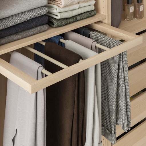 KOMPLEMENT, pull-out trouser hanger, 75x58 cm, 404.465.08