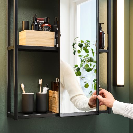 ENHET, hanging mirror for frame, 25x4.5x75 cm, 404.490.74