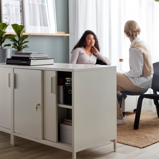 TROTTEN, cabinet with sliding doors, 80x75 cm, 404.747.61