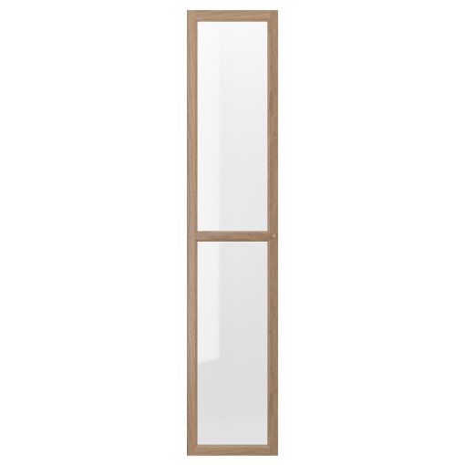 OXBERG, glass door, 40x192 cm, 404.774.15