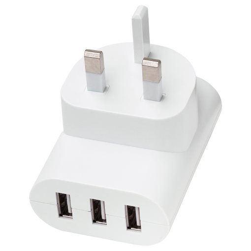 SMÅHAGEL, 3-port USB charger, 405.391.83